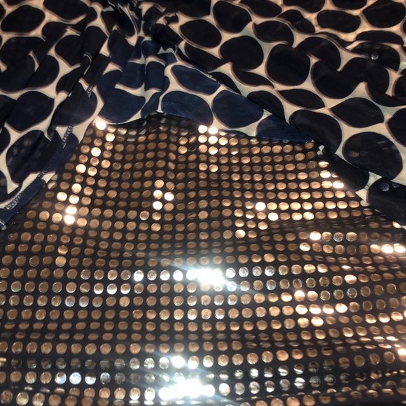 22/24 Lane Bryant Top Sequin Lining - Picture 4 of 4